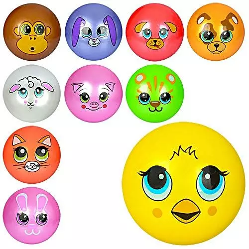 М'яч дитячий "Мордочки" MS0249-1 оптом